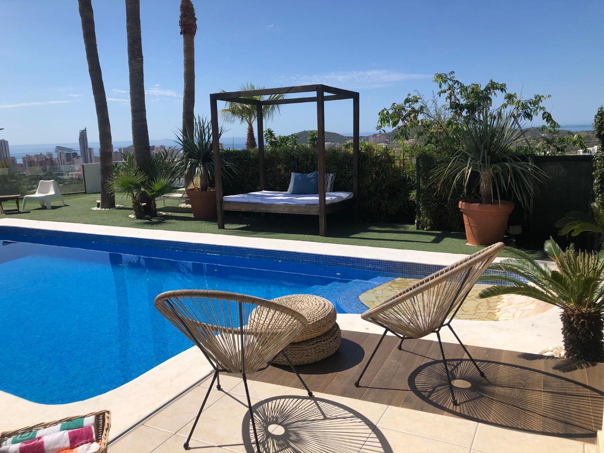 Villa Exclusiva Con Espectaculares Vistas Al Mediterraneo 칼라 데 피네스트라트 객실 사진